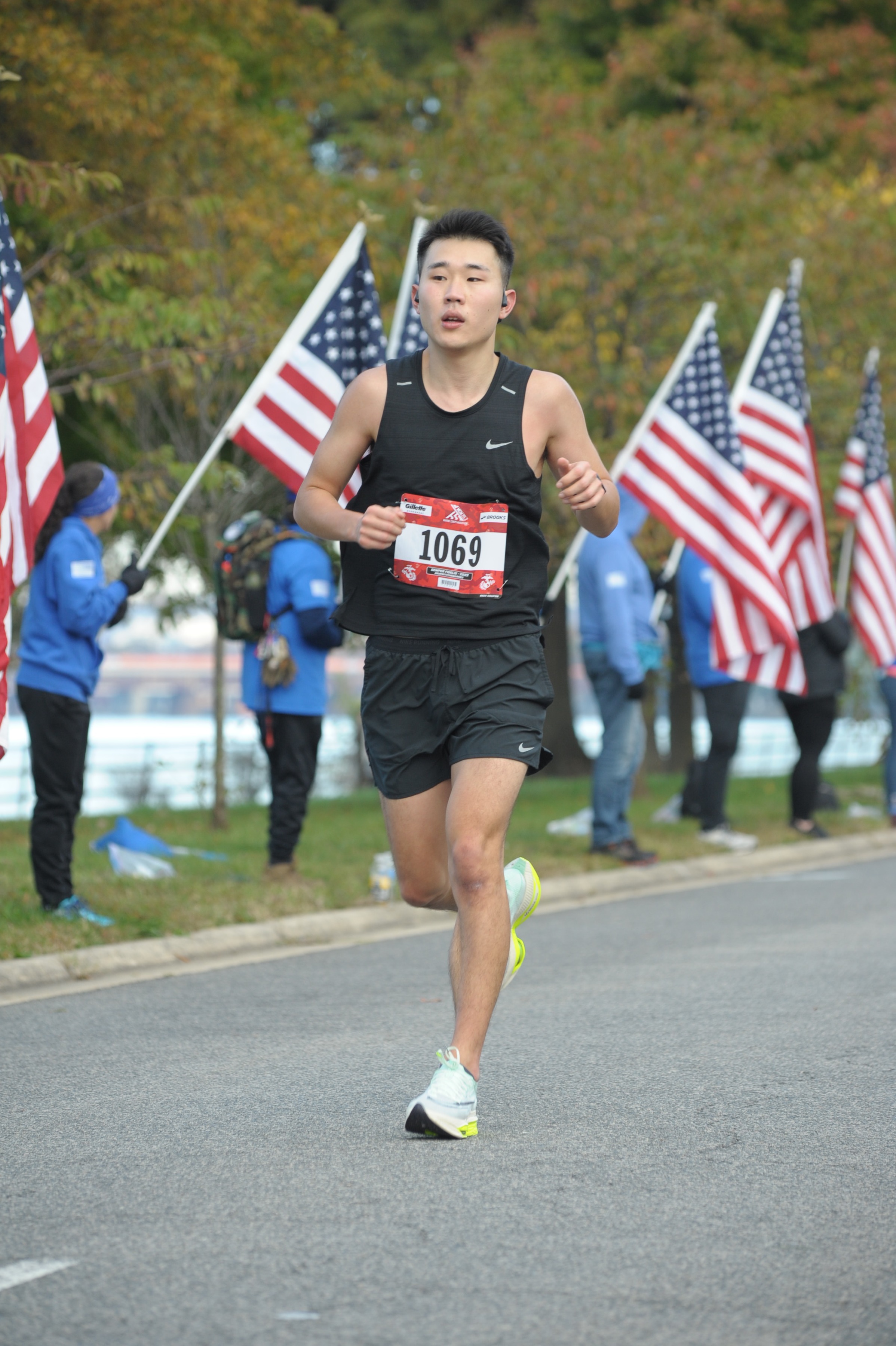 Peter running